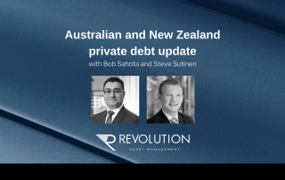 Australian and New Zealand private debt update October 2021 with Bob Sahota and Steve Sutinen
